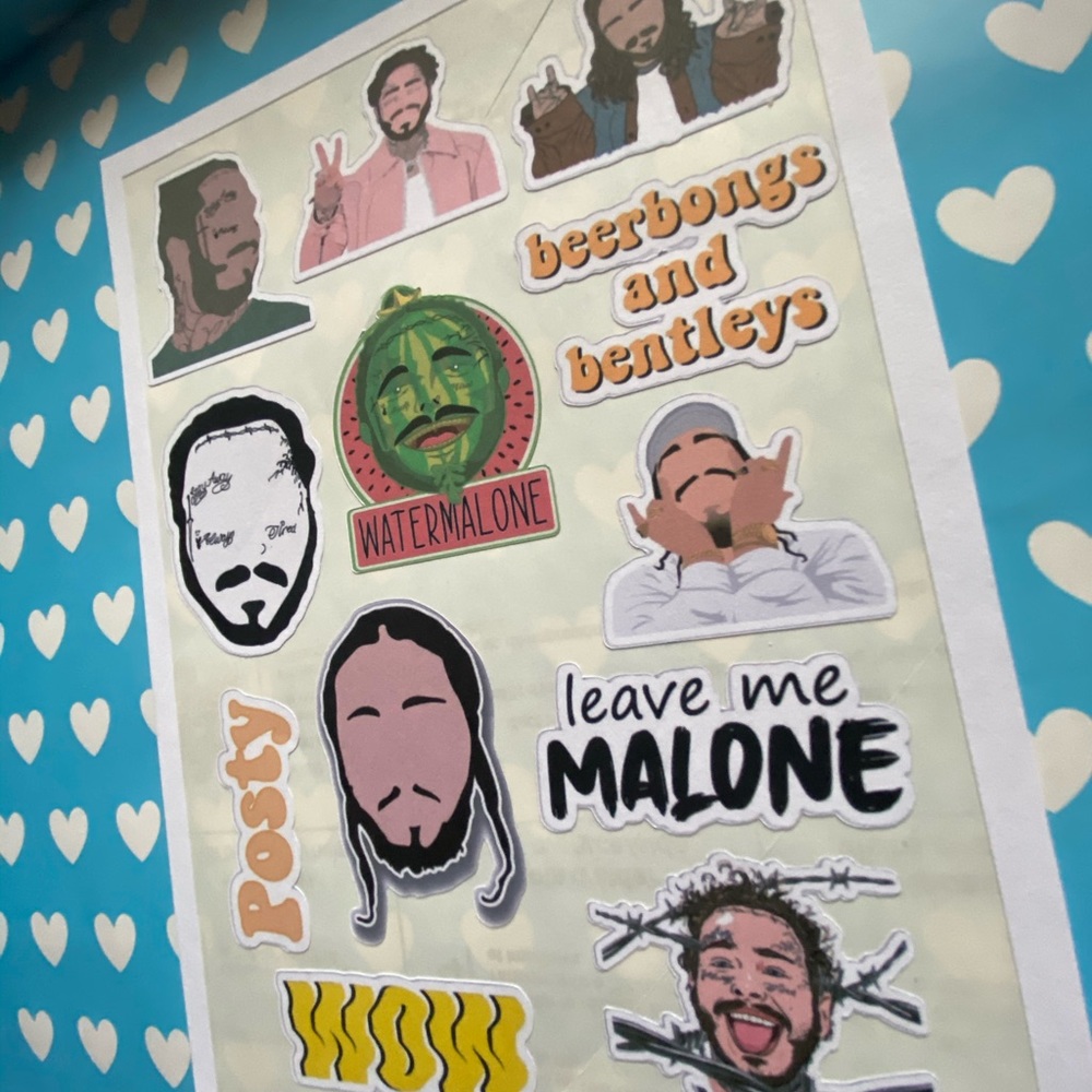 Post Malone Stickers